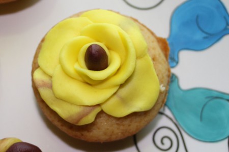 Bolinhos de baunilha para festas